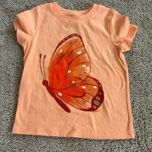 Cat & Jack 2T Orange Butterfly T-Shirt